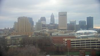 Weather camera view of WEWS-TV.