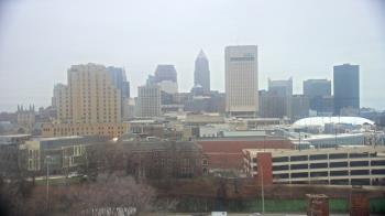 Weather camera view of WEWS-TV.