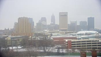 Weather camera view of WEWS-TV.