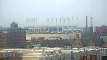 Weather camera view of WEWS-TV.