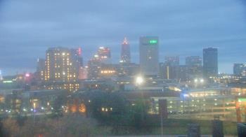 Weather camera view of WEWS-TV.