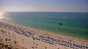 Weather camera view of Wyndham Grand Clearwater Beach.