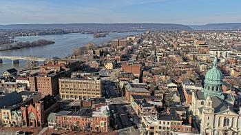 Weather camera view of WHTM-TV.