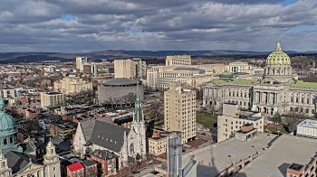 Weather camera view of WHTM-TV.