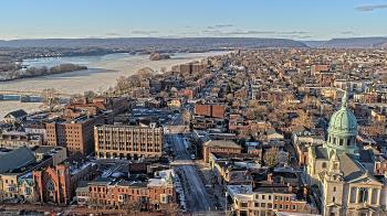 Weather camera view of WHTM-TV.