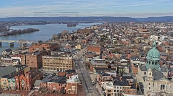 Weather camera view of WHTM-TV.