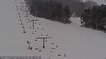 Weather camera view of Wisp Ski Resort.