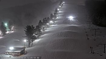 Weather camera view of Wisp Ski Resort.