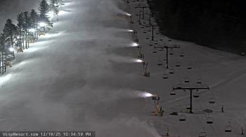 Weather camera view of Wisp Ski Resort.