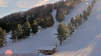 Weather camera view of Wisp Ski Resort.