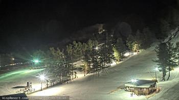 Weather camera view of Wisp Ski Resort.