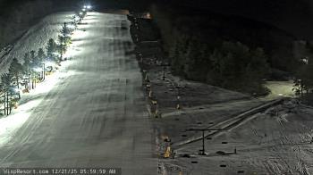 Weather camera view of Wisp Ski Resort.