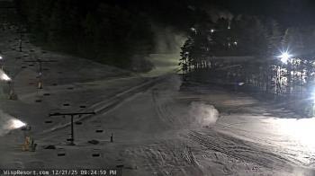 Weather camera view of Wisp Ski Resort.