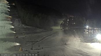 Weather camera view of Wisp Ski Resort.