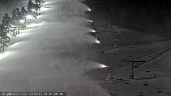 Weather camera view of Wisp Ski Resort.