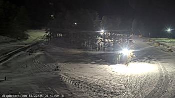 Weather camera view of Wisp Ski Resort.