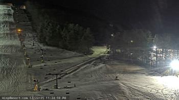 Weather camera view of Wisp Ski Resort.