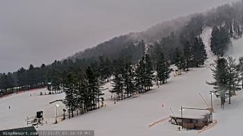 Weather camera view of Wisp Ski Resort.