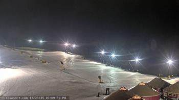 Weather camera view of Wisp Ski Resort.