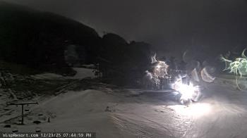 Weather camera view of Wisp Ski Resort.