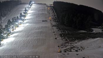 Weather camera view of Wisp Ski Resort.