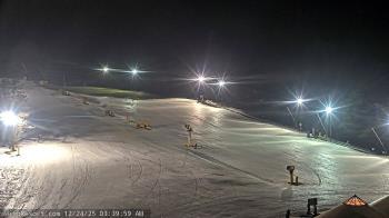 Weather camera view of Wisp Ski Resort.
