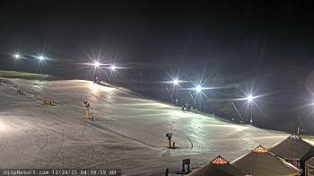 Weather camera view of Wisp Ski Resort.