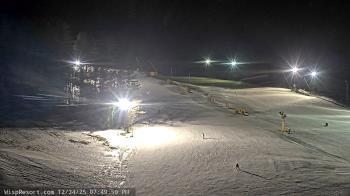 Weather camera view of Wisp Ski Resort.