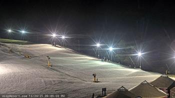 Weather camera view of Wisp Ski Resort.