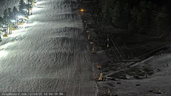 Weather camera view of Wisp Ski Resort.