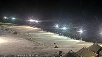 Weather camera view of Wisp Ski Resort.