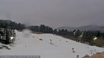 Weather camera view of Wisp Ski Resort.