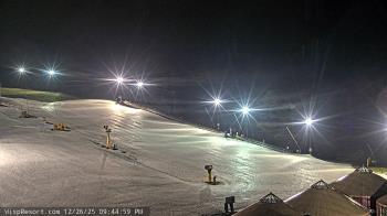 Weather camera view of Wisp Ski Resort.
