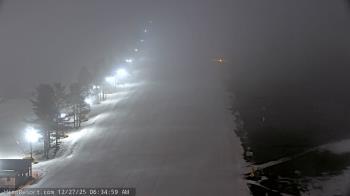 Weather camera view of Wisp Ski Resort.