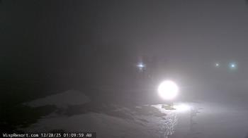 Weather camera view of Wisp Ski Resort.