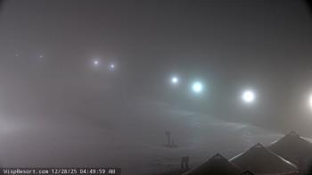Weather camera view of Wisp Ski Resort.