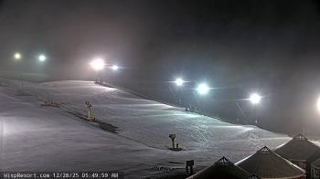 Weather camera view of Wisp Ski Resort.