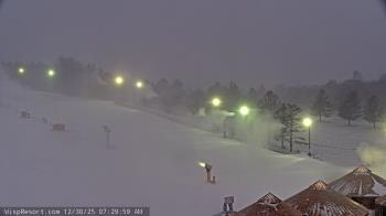 Weather camera view of Wisp Ski Resort.