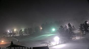 Weather camera view of Wisp Ski Resort.