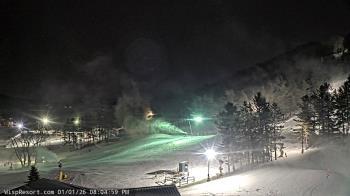 Weather camera view of Wisp Ski Resort.
