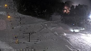 Weather camera view of Wisp Ski Resort.