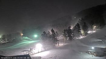 Weather camera view of Wisp Ski Resort.