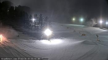 Weather camera view of Wisp Ski Resort.