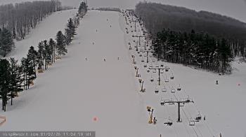 Weather camera view of Wisp Ski Resort.