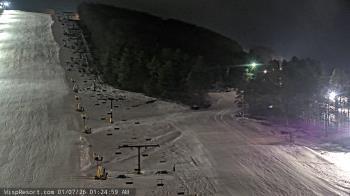 Weather camera view of Wisp Ski Resort.