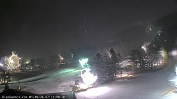 Weather camera view of Wisp Ski Resort.