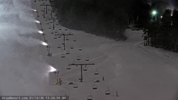 Weather camera view of Wisp Ski Resort.