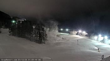 Weather camera view of Wisp Ski Resort.