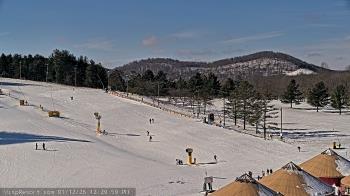 Weather camera view of Wisp Ski Resort.