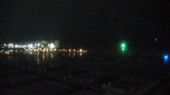 Weather camera view of Waukegan Harbor and Marina.